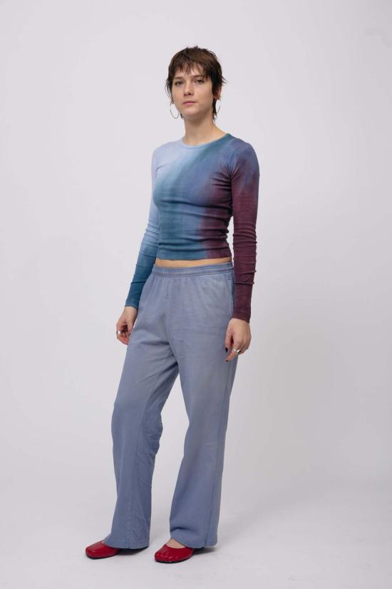  메종 마르코시안 긴팔 티셔츠 쿨 워터컬러 긴팔 상의 - MAISON MARKOSIAN