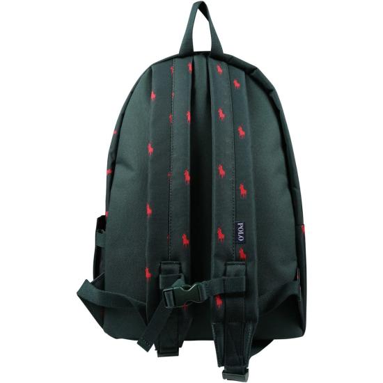  [키즈] 랄프 로렌 백팩 아동용 올오버 로고 백팩 (녹색) - RALPH LAUREN