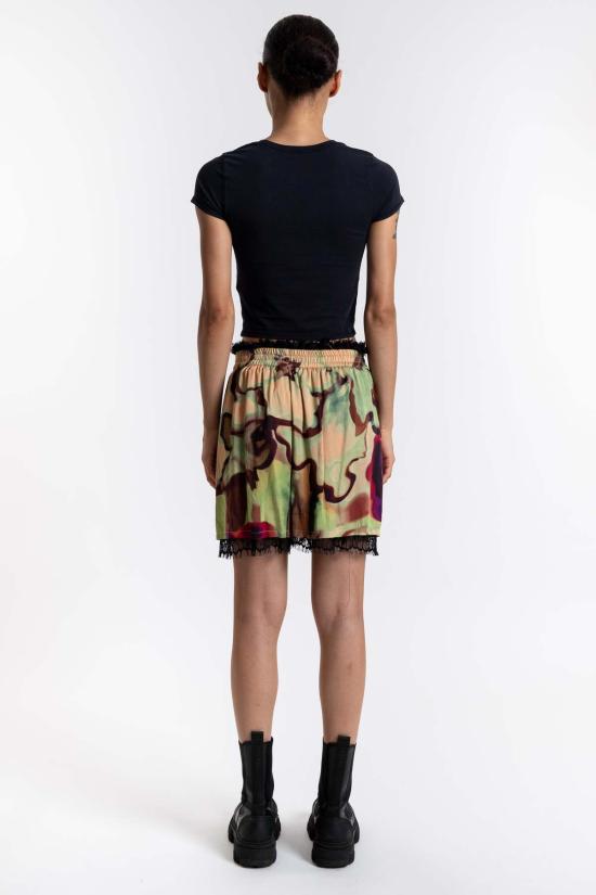  콜리나 스트라다 숏팬츠 오데온 복서 수채화 꽃무늬 - COLLINA STRADA