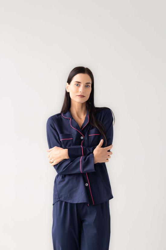  Salua Lingerie 라운지 웨어 살루아 란제리 우븐 코튼 클래식 파자마 - SALUA LINGERIE