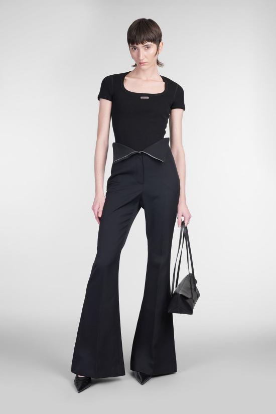  알렉산더 맥퀸 블라우스 탑웨어 탱크탑 블랙 - ALEXANDER MCQUEEN