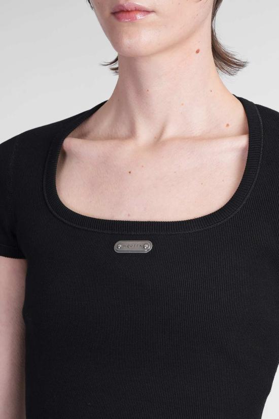  알렉산더 맥퀸 블라우스 탑웨어 탱크탑 블랙 - ALEXANDER MCQUEEN