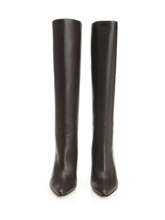  MM6 메종마르지엘라 부츠 Mm6 메종 마르지엘라 아키타입 하이  브라운 - MM6 MAISON MARGIELA