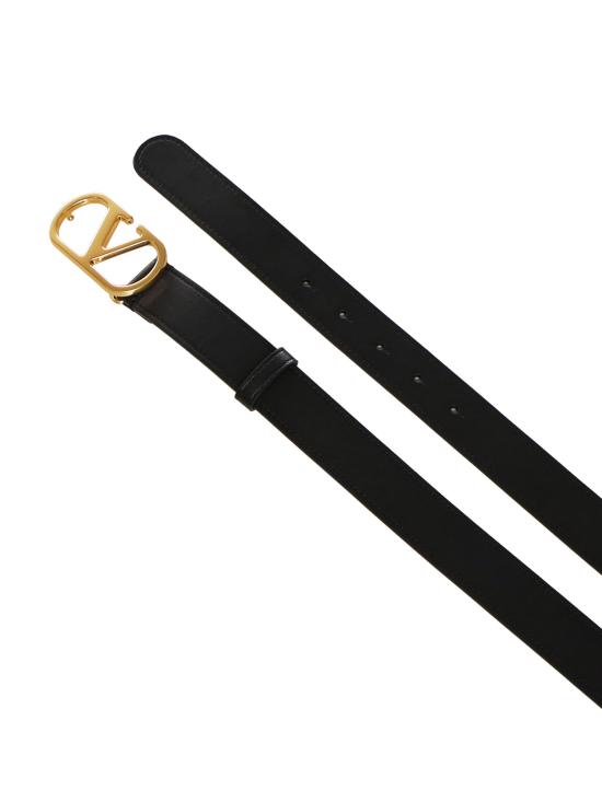 26SS 발렌티노 가라바니 가죽 벨트 8Y2T0SM3 1YR0NO Black - VALENTINO GARAVANI