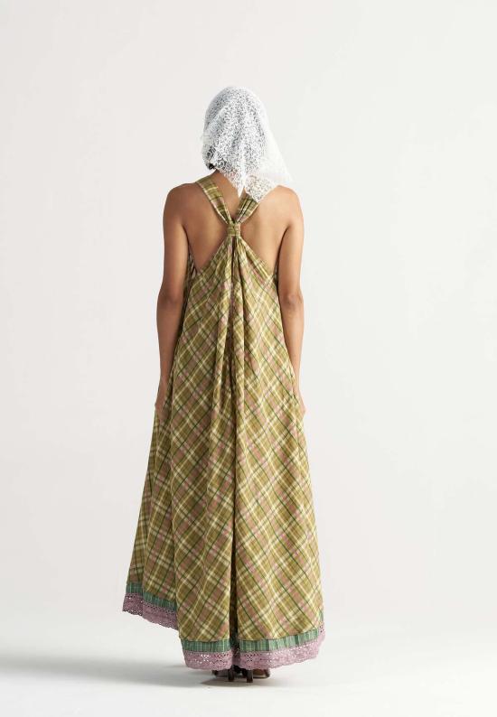  이키비 롱 원피스 마들렌 피크닉 맥시 드레스 옐로우 - IKKIVI