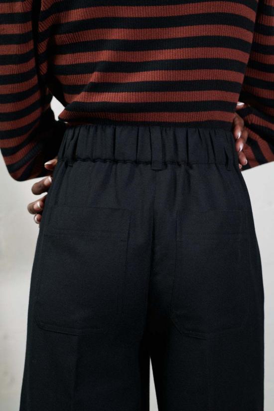  마리아 스탠리 스트레이트 팬츠 슬론 트라우저 누아르 - MARIA STANLEY