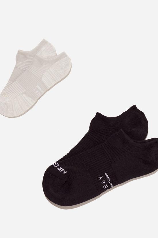  미스터 그레이 양말 메쉬 패널링  그레이 + 블랙 - MR.GRAY