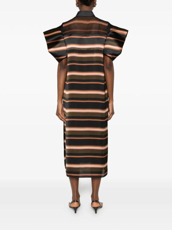 26SS 사카이 미디 원피스 2608371 KHAKI PINK 727 - SACAI