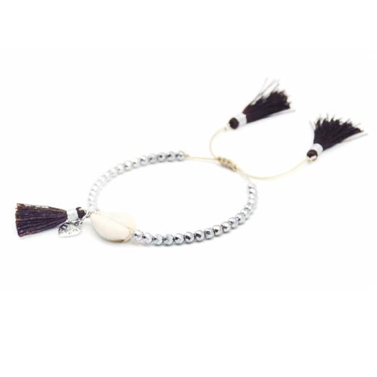  포스테리 팔찌 포스터리 비즈 쉘 태슬