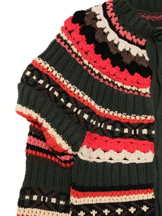 26SS 사카이 스웨터 2608337 KHAKI 501 - SACAI