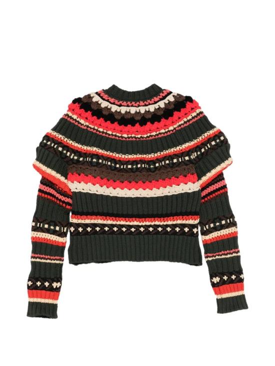 26SS 사카이 스웨터 2608337 KHAKI 501 - SACAI