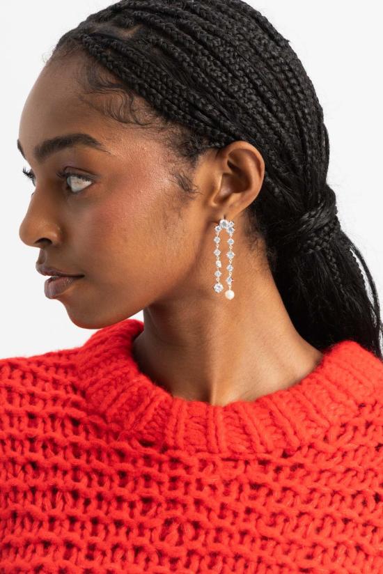  컴플리티드 웍스 이어링 Completedworks 트릭클 귀걸이 (은색) - COMPLETED WORKS