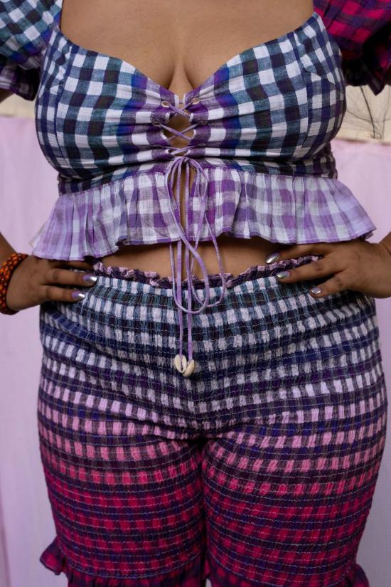  Abacaxi 숏팬츠 아바카시 스모크드 쇼츠 - OTHER BRANDS