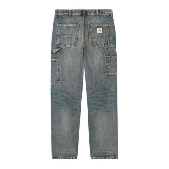  칼하트 데님 팬츠 카하트 싱글 니 팬츠 Q 블루 (중고/워싱) - CARHARTT