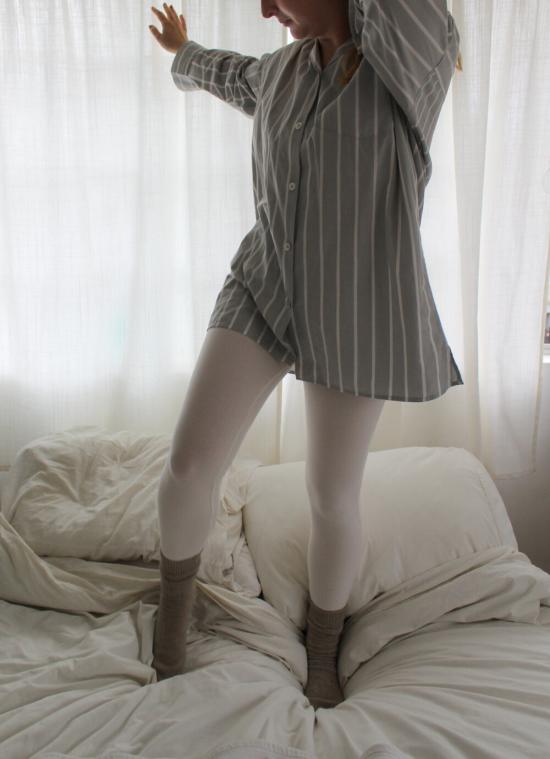  Angie Bauer 스트레이트 팬츠 앤지 바우어 가브리엘라 레깅스 크림 - OTHER BRANDS