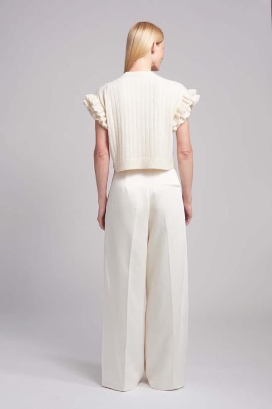  일레븐 식스 민소매 티셔츠 타냐 러플 탱크 - ELEVEN SIX