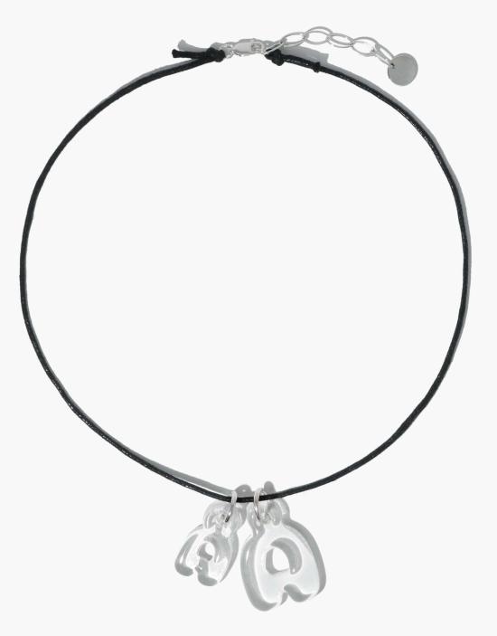  클레드 목걸이/팬던트 코드 목걸이 (빨간색/검은색) - CLED