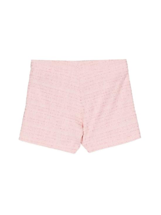  [키즈] 베르사체 스커트 키즈 코튼 믹스 트위드  핑크 - VERSACE