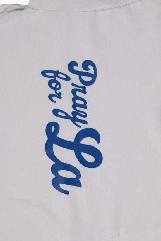  더 셀렉트 반팔 티셔츠 셀렉트 다저스, 라 탑 화이트를 위해 기도해 - THE CELECT