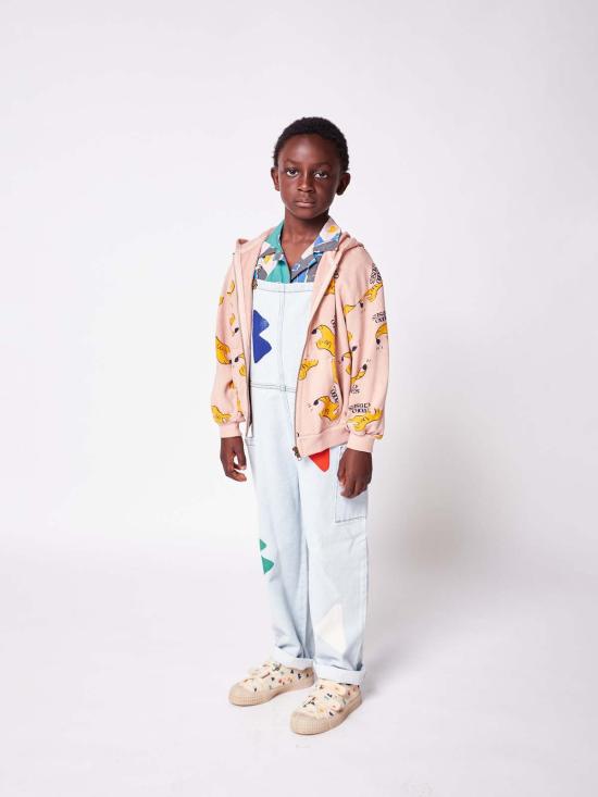  [키즈] 보보쇼즈 풀오버 키즈 보보 초스 스니피 후드티 라이트 브라운 - BOBO CHOSES