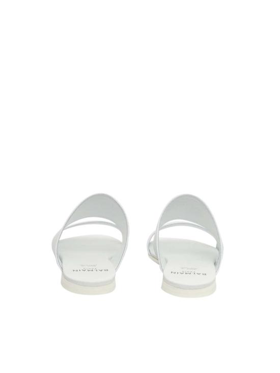  [키즈] 발망 플립플랍 키즈 샌들 화이트 - BALMAIN