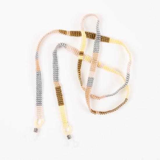  Altiplano 안경 알티플라노 비즈 장식 컬러 블록 끈 - OTHER BRANDS