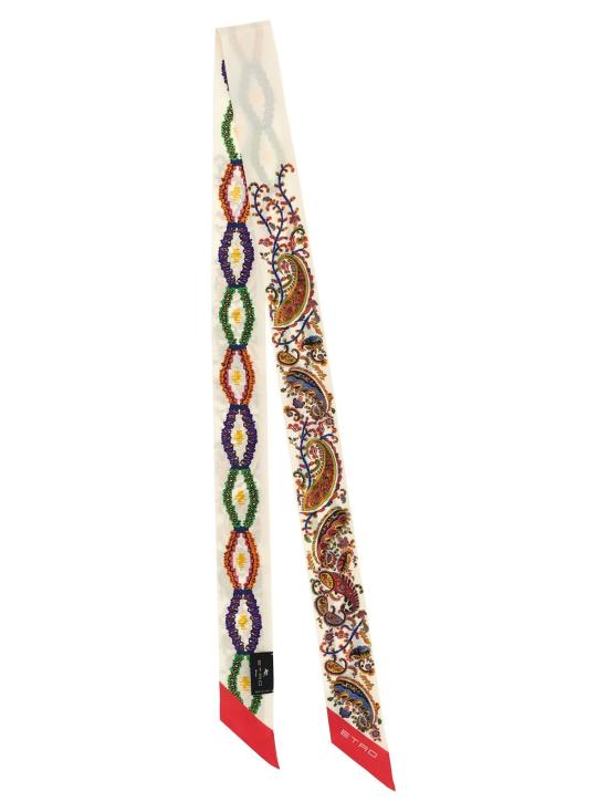  에트로 머플러/스카프 페이즐레나 실크 스카프 멀티컬러