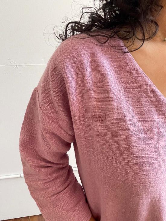  해피 프렌치 갱 점프수트 Happyfrenchgang 텍스처드  라벤더 - HAPPY FRENCH GANG