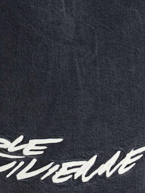  겐조 셔츠 X 푸투라 워크웨어 자수 일본 데님 셔츠 - KENZO