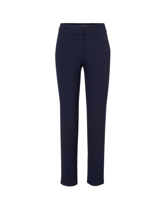  베로니카비어드 크롭 팬츠 베로니카 비어드 렌조 클린 웨이스트밴드 팬츠 네이비 - VERONICA BEARD