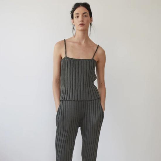  울 하이드 캐미솔 립 카미 에크루 - WOL HIDE