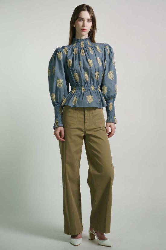  크리스티닛 블라우스 잔나