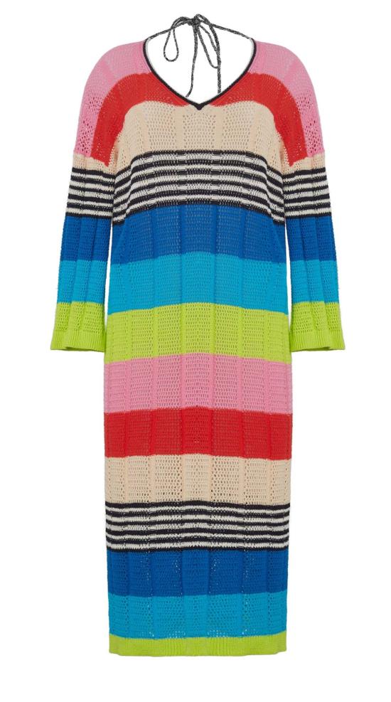  일레븐 식스 롱 원피스 엘레니 스트라이프 드레스 - ELEVEN SIX