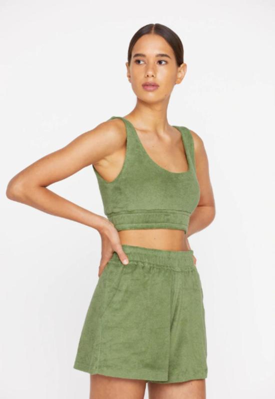  미코 민소매 티셔츠 테비타 탑 - MIKOH