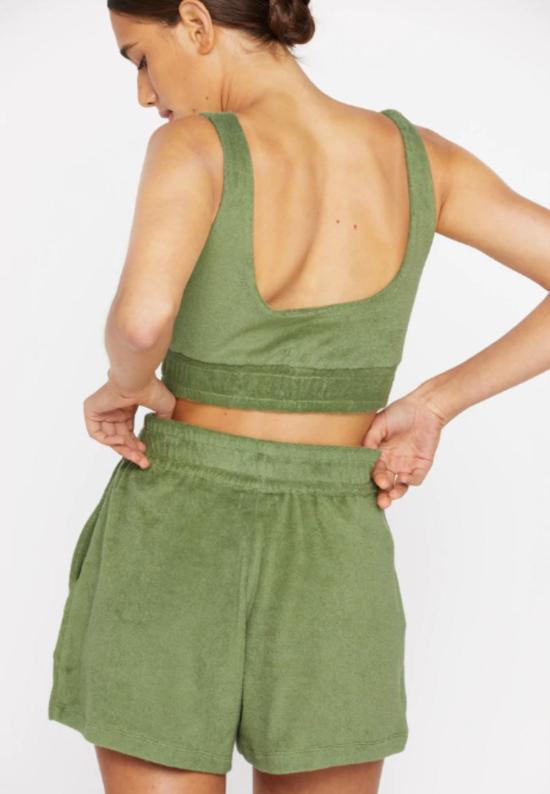  미코 민소매 티셔츠 테비타 탑 - MIKOH