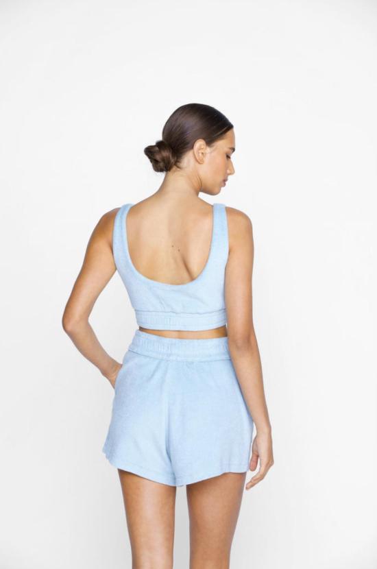  미코 민소매 티셔츠 테비타 탑 - MIKOH