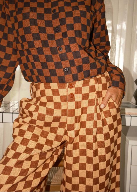  Ace & Jig 스트레이트 팬츠 에이스 & 지그 브렌던 팬트 라임 - OTHER BRANDS