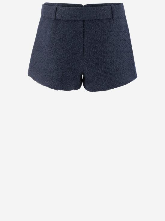  셀프 포트레이트 숏 스커트 자화상 부클레 퀼로트 블루 - SELF PORTRAIT