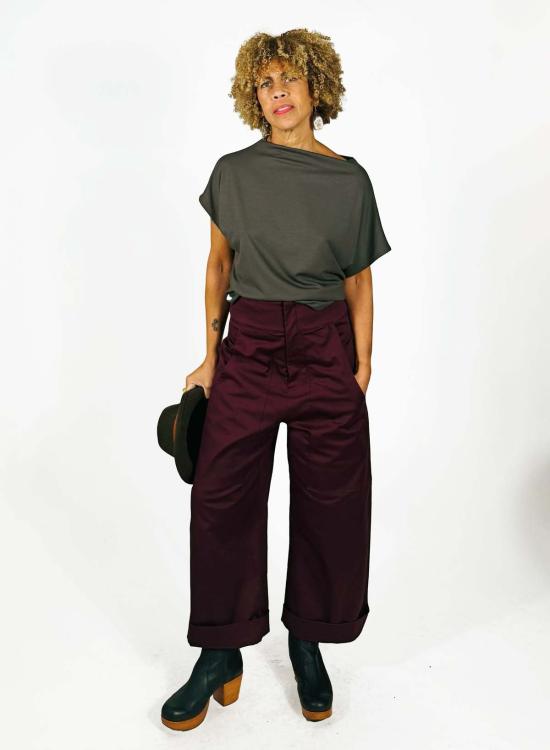  메그 데님 팬츠 카펜터 진 카디널 - MEG