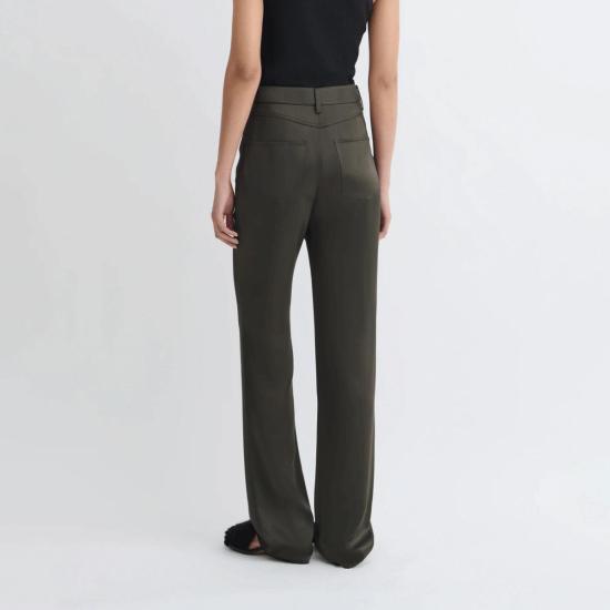  나누슈카 스트레이트 팬츠 티타 슬립 새틴 5포켓 - NANUSHKA