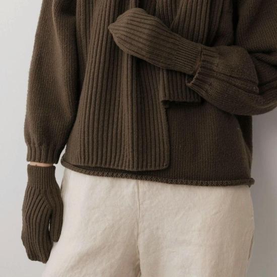  울 하이드 장갑 리브 - WOL HIDE