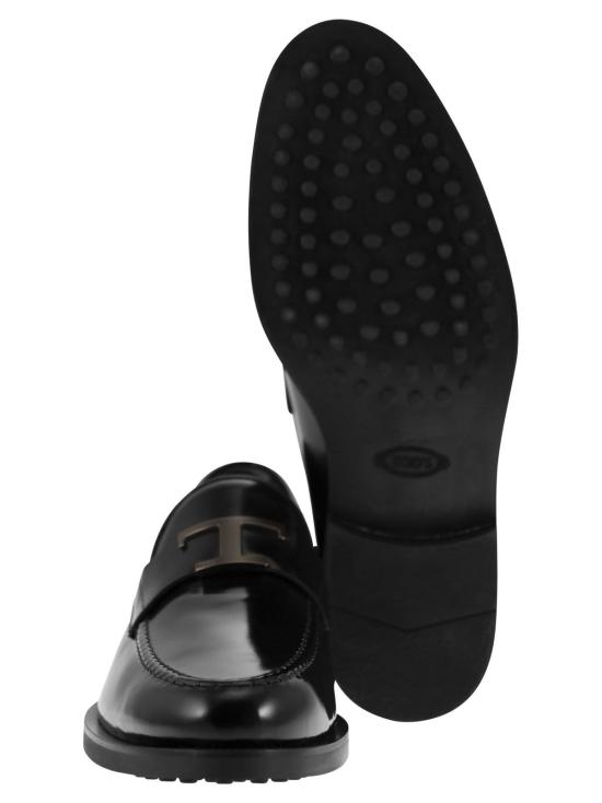  토즈 로퍼 가죽  블랙 - TODS