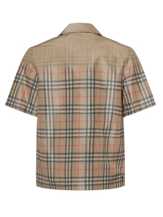 26SS 버버리 반팔 셔츠 8119159 B9368 Beige sand - BURBERRY