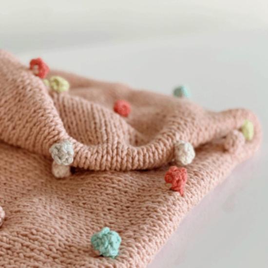  [키즈] Kanju Interiors 모자 칸주 인테리어 보블 베이비 블랭킷 - OTHER BRANDS