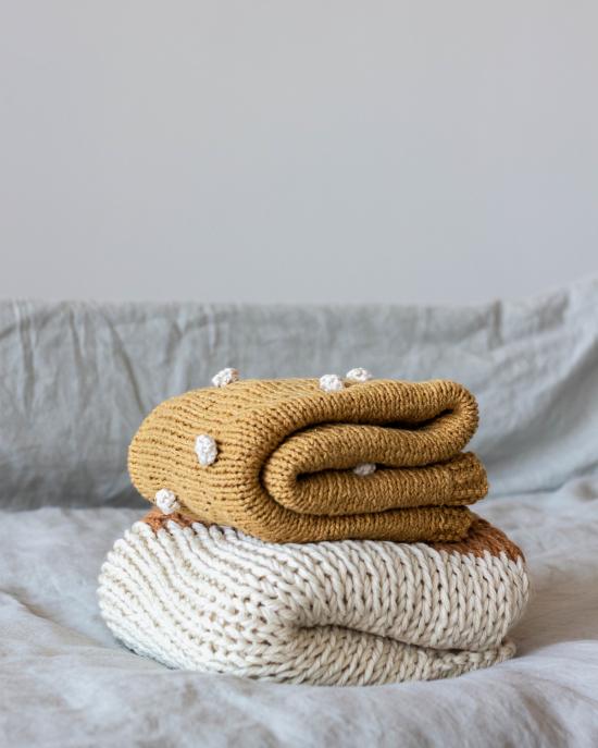  [키즈] Kanju Interiors 모자 칸주 인테리어 보블 베이비 블랭킷 - OTHER BRANDS