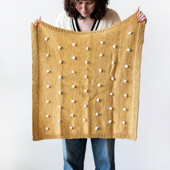  [키즈] Kanju Interiors 모자 칸주 인테리어 보블 베이비 블랭킷 - OTHER BRANDS