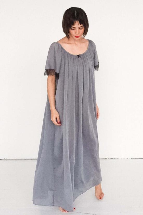  Salua Lingerie 반팔 티셔츠 살루아 란제리 빈티지 글래머 반팔 풀 길이 - OTHER BRANDS