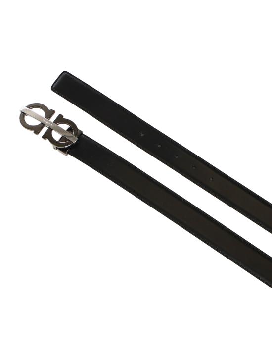 26SS 살바토레 페라가모 가죽 벨트 670632 788411001 Black - SALVATORE FERRAGAMO