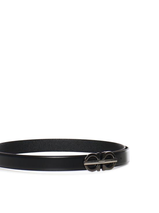 26SS 살바토레 페라가모 가죽 벨트 670632 788411001 Black - SALVATORE FERRAGAMO