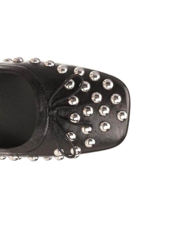  골든구스 플랫 슈즈 골든 구스 에이미 발레 플랫 블랙 - GOLDEN GOOSE